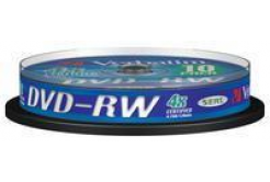 VERBATIM DVD-RW(10-pack)Шпиндел/4x/4.7GB