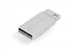 VERBATIM Flash Disk 16GB Metal Executive, USB 2.0, сребро