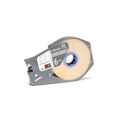 Partex PROMARK-PL060CN4, жълто самозалепваща лента, 6мм, 30м