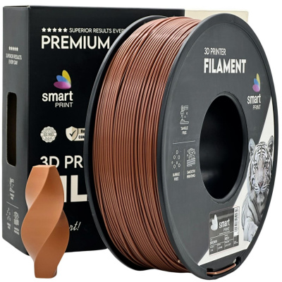 Smart Print FG-S9-E1, 3D филамент, ABS+, 1,75mm, 1000g, Кафяв (Brown)
