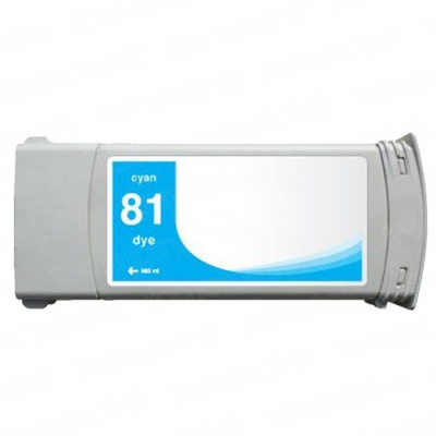 Съвместими касети с HP 81 C4931A циан (cyan) 
