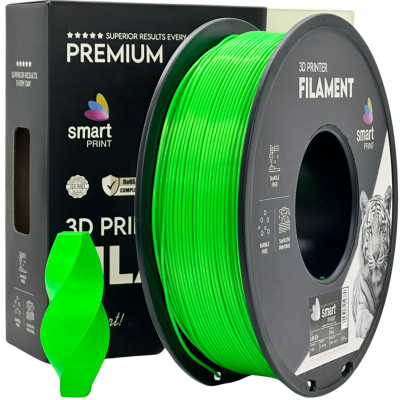Smart Print FG-S64-E1, 3D филамент, PLA, 1,75mm, 1000g, Зелен (Green)