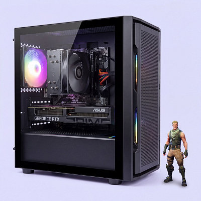 Herní počítač Raiko Pro – RTX 5060 Ti 16GB, AMD Ryzen 5 5600, 16GB/32GB RAM, 1TB SSD