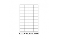 Самозалепващи етикети 48,5 x 31,2 mm, 36 етикети A4, 100 листа