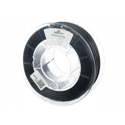 Spectrum 80992 3D филамент, PC 275, 1,75mm, 250g, Черен (Traffic black)