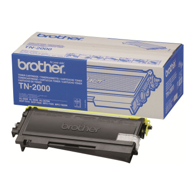 Brother TN-2000 черен (black) оригинален тонер