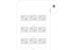 Brady BPT-311-427 / 236998, термо хартиени етикети, 25.40 mm x 31.75 mm