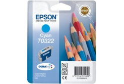 Epson T032240 циан (cyan) оригинална касета