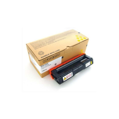 Ricoh 407643 жълт (yellow) оригинален тонер