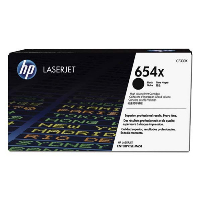 HP 654X CF330X черен (black) оригинален тонер