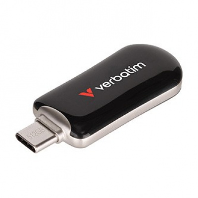 Verbatim 30227 Dual Quicбрtick, USB flask disk, USB C + USB A 3.2 Gen 1, 512GB, с каишка, сив