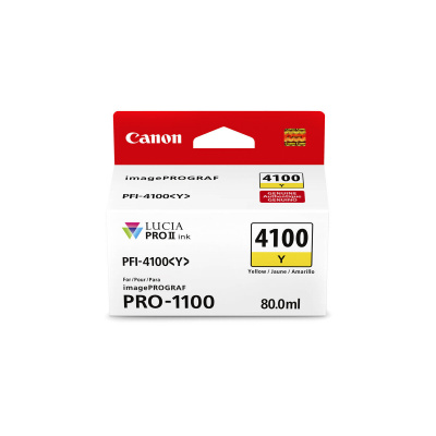 Canon PFI-4100 6780C001 жълт (yellow) оригинална касета