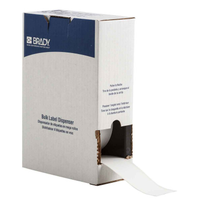 Brady BM7C-2000-855-WT / 173473, ToughWash Материал за етикетни принтери, 50.80 mm x 22.86 m