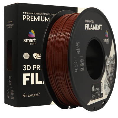 Smart Print FG-S204-E1, 3D филамент, PETG, 1,75mm, 1000g, Кафяв (Copper)