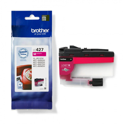 Brother LC-427M магента (magenta) оригинална касета