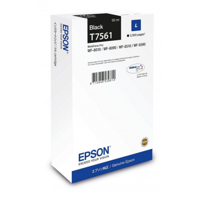 Epson T7561 L C13T75614N черен (black) оригинална касета