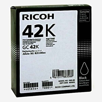 Ricoh GC 42K 405836 черен (black) оригинален гел пълнеж