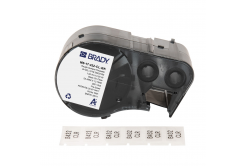 Brady M5-17-432-CL-BK / 170873, 25.40 mm, Polyester, черно копиране / прозрачна основа