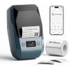 Niimbot M2-H Smart 1BC13121602 мобилен принтер за етикети, Синьо + ролка с етикети 230 бр.