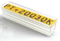 Partex PT+20021A ръкав 21 мм, 100 бр,(4,0 10,0 мм), PT полупрозрачен калъф за етикет