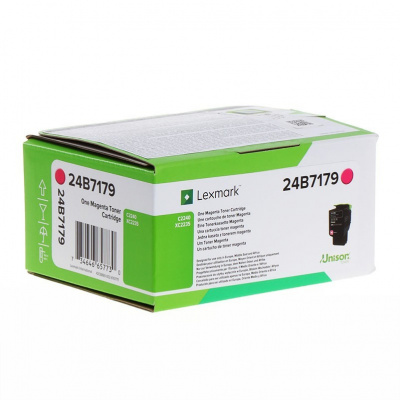 Lexmark 24B7179 магента (magenta) оригинален тонер