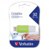 Verbatim 49454 DataBar, USB флаш памет, USB 2.0, 32GB, зелен