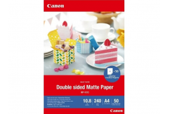 Canon Matte Photo Paper MP-101D 4076C005, 240 г/м2, A4, 50 бр., мат, мастиленоструен, бял, фотографска хартия