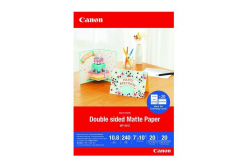 Canon Matte Photo Paper MP-101D 4076C006, 240 г/м2, 7x10см, 20 бр., мат, мастиленоструен, бял, фотографска хартия