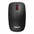 ASUS WT300/Пътна/Оптична/1 600 DPI/Безжична USB/Черна