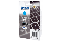 Epson 407 C13T07U240 циан (cyan) оригинална касета