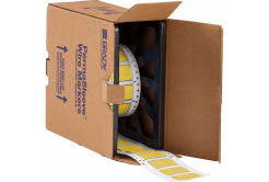 Brady 2LSZH-750-2-YL-2 / 141184, етикети, THT Low Smoke Halogen Free Permasleeve Wire Marking Sleeves, 25.40 mm x 31.40 mm