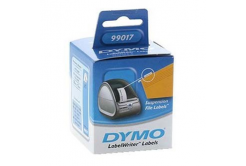 Dymo 99017, S0722460, 12мм x 50мм, бели, 220 бр, хартиени етикети за висящи папки,