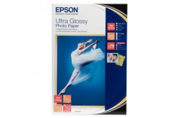 Epson Ultra Glossy Photo Paper C13S041943, 10x15см, лъскав, бял, фотографска хартия