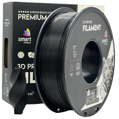 Smart Print FG-S12-E1, 3D филамент, HS-PLA, 1,75mm, 1000g, Черен (Black)