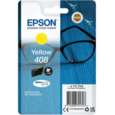 Epson 408 C13T09J44010 жълт (yellow) оригинална касета
