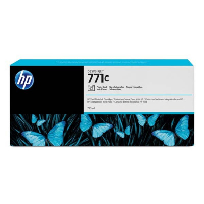 HP 771C B6Y13A foto черен (photo black) оригинална касета