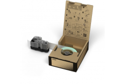 Epson LabelWorks BR-VN50YB-E C53S669004 50мм x 45м, черно копиране / прозрачен фон, винилова, оригинален лента