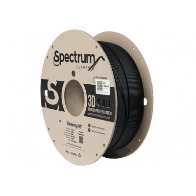 Spectrum 80699 3D филамент, greenyHT, 1,75mm, 1000g, Черен (Traffic black)