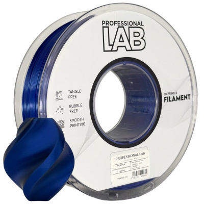 Professional Lab FG-P115-E1, 3D филамент, PLA Silk, 1,75mm, 1000g,  Tri Color, Син (Storms whisper)