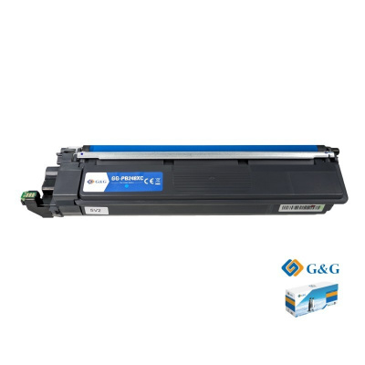 Brother TN-248XLC лазурен (cyan) съвместим тонер