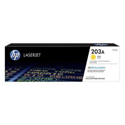 HP 203A CF542A жълт (yellow) оригинален тонер