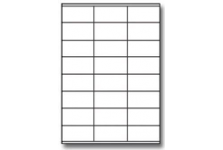 Самозалепващи етикети 52,5 x 35 mm, 32 етикети A4, 100 листа