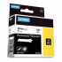 Dymo 1734523 Rhino, 24mm x 5,5m, черен печат/бял фон, оригинална лента