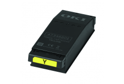 OKI 09006129 жълт (yellow) оригинален тонер