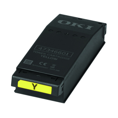OKI 09006129 жълт (yellow) оригинален тонер