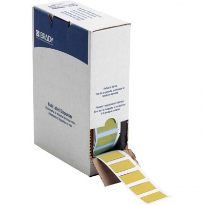 Brady BM-500-175-342-YL / 174491, Bulk PermaSleeve маркерни ръкави за кабели, 44.83 mm x 21.60 mm