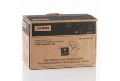Dymo S0947420, 102мм x 59мм, 2x575 бр, бели, големи етикети от хартия с голям капацитет за транспортиране