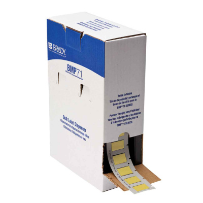 Brady BM-375-1-342-YL / 174475, Bulk PermaSleeve маркерни ръкави за кабели, 25.78 mm x 16.40 mm