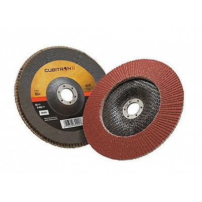 3M 969F Cubitron™ II Коничен ламелен диск 115 mm x P40