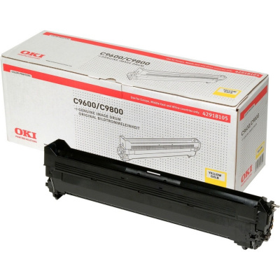 OKI 42918105 жълт (yellow) оригинален цилиндричен блок